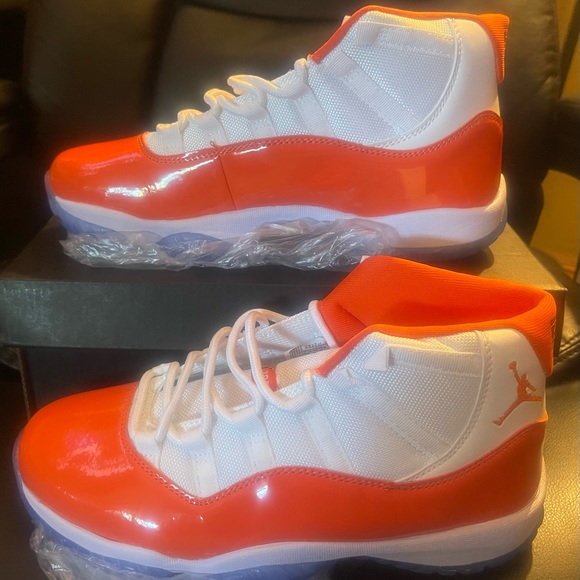 JORDAN 11 RETRO FLORIDA GATOR WHITE/ORANGE “BRAND NEW” SIZE 9.5 - Picture 2 of 4